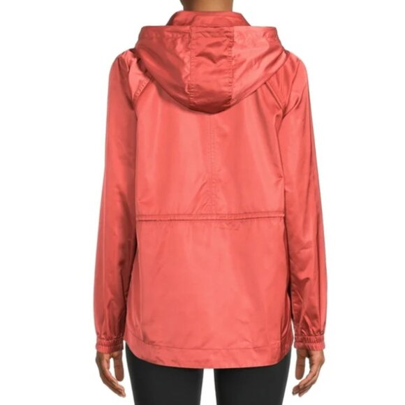 Avia Lifestyle Rain Jacket Clay Brick Medium Size 8-10 - Picture 3 of 7